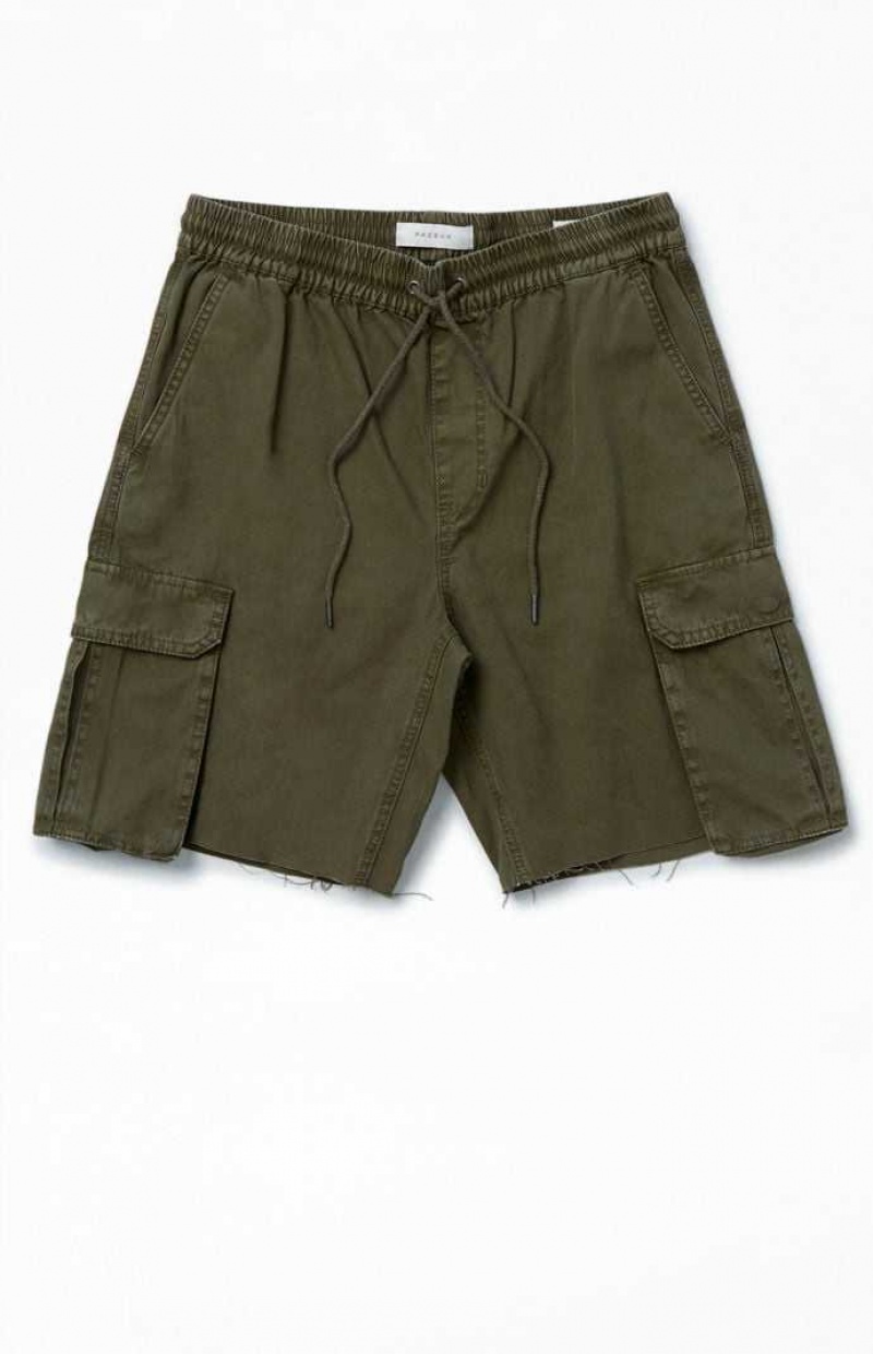 Short PacSun Eco Olive gy Cargo Homme Vert Olive | 839160NJA