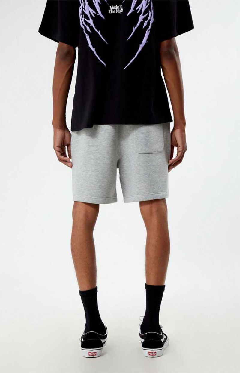 Short PacSun Fleece Grey Sweat Homme Grise | 927453NFA