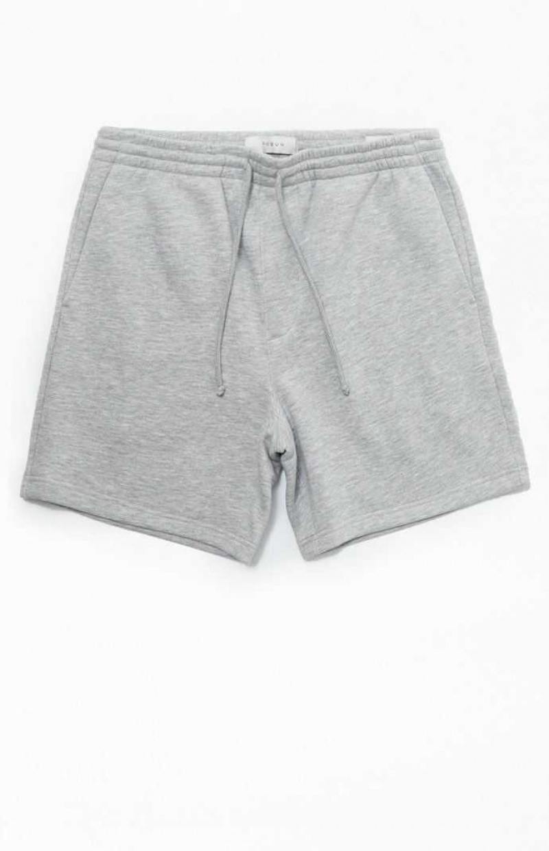 Short PacSun Fleece Grey Sweat Homme Grise | 927453NFA