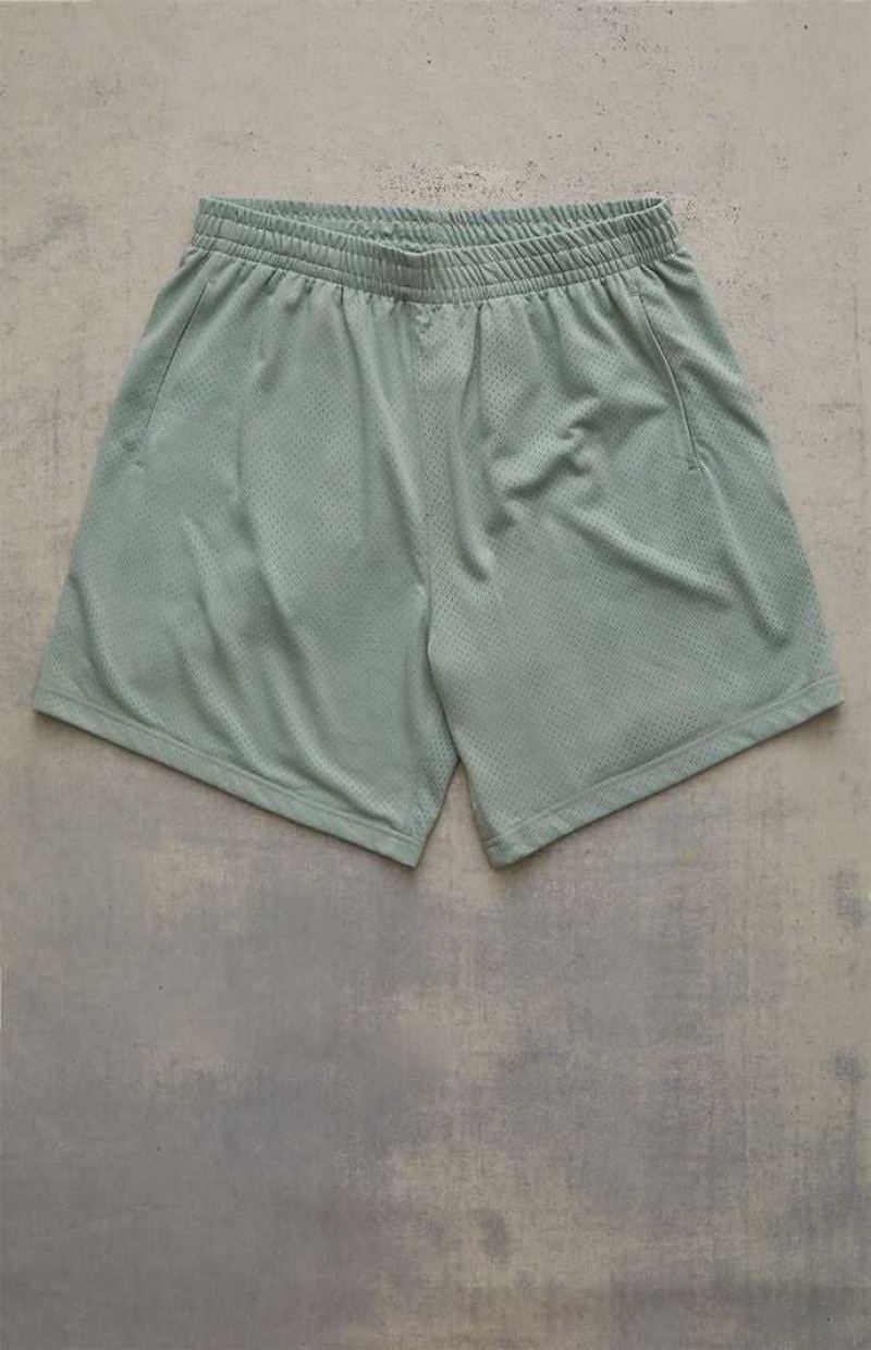 Short PacSun Mesh Mint Homme Vert | 016827BHT