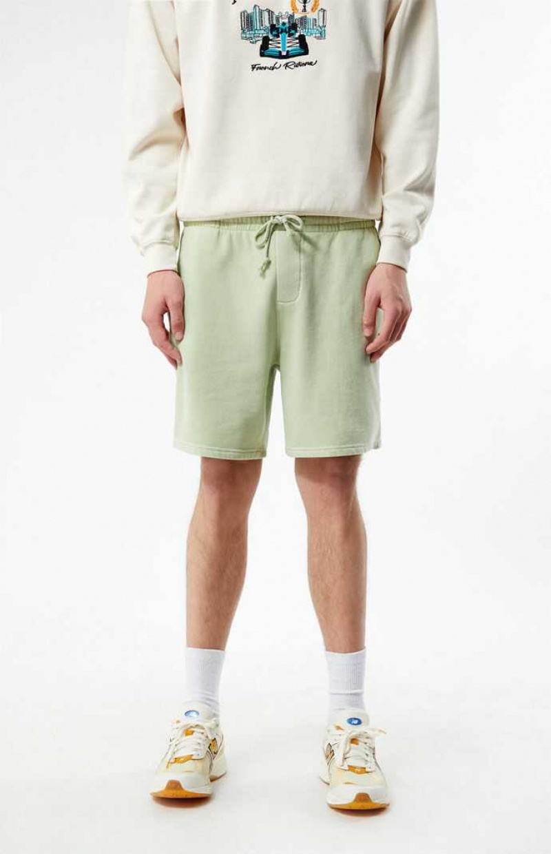 Short PacSun Sage Volley Homme Vert Olive | 849635AQC