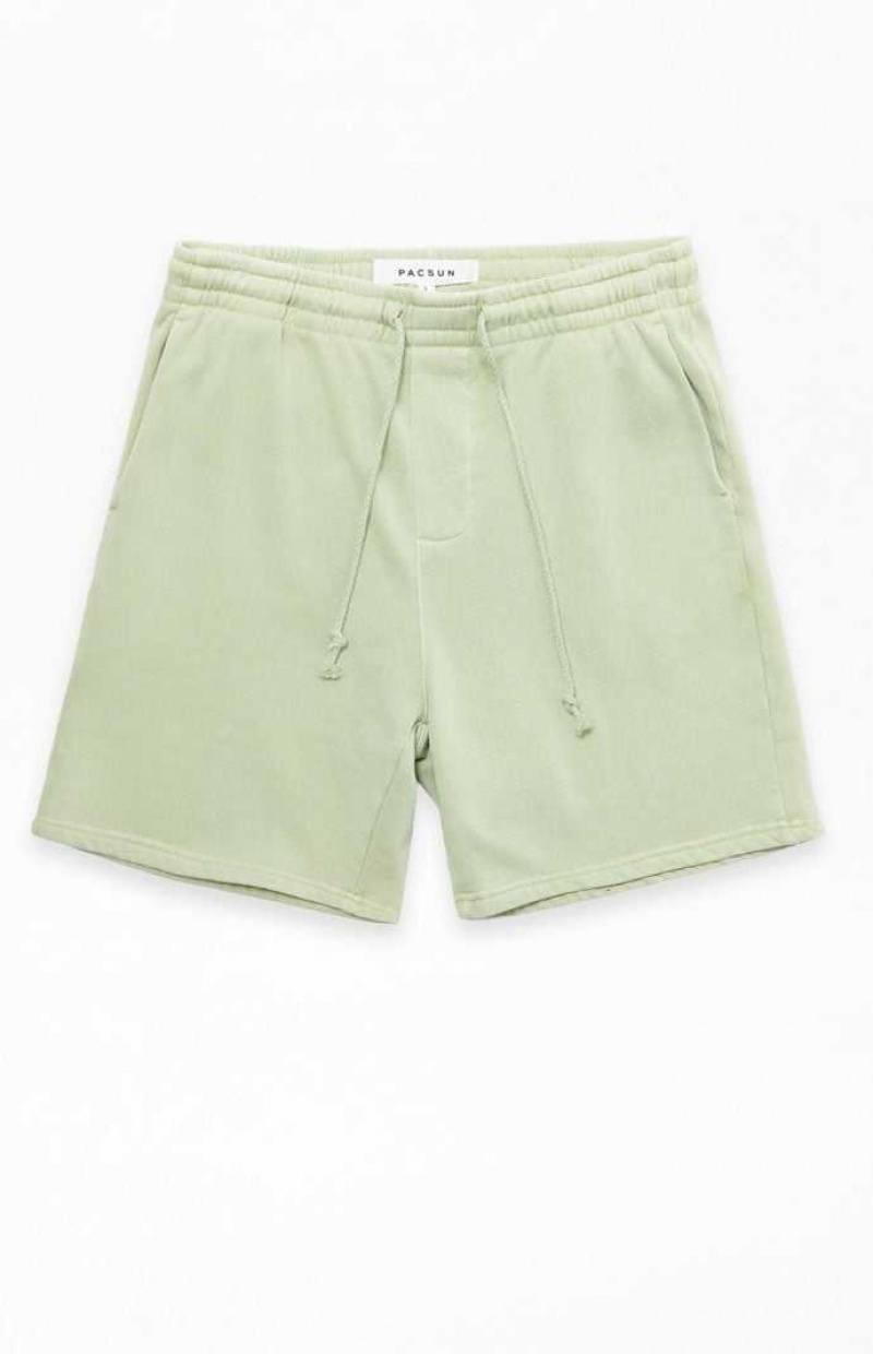 Short PacSun Sage Volley Homme Vert Olive | 849635AQC