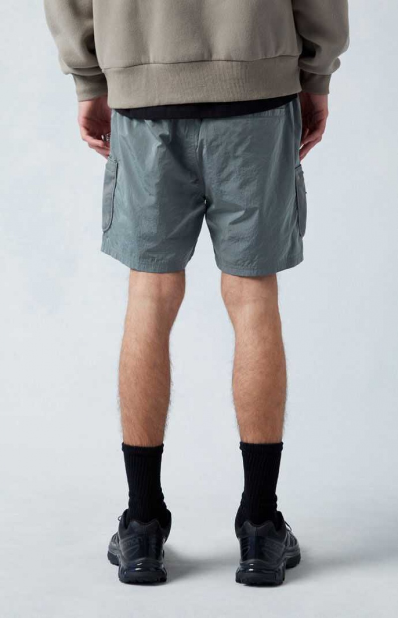 Short PacSun Tech Cargo Homme Grise | 802739XZW