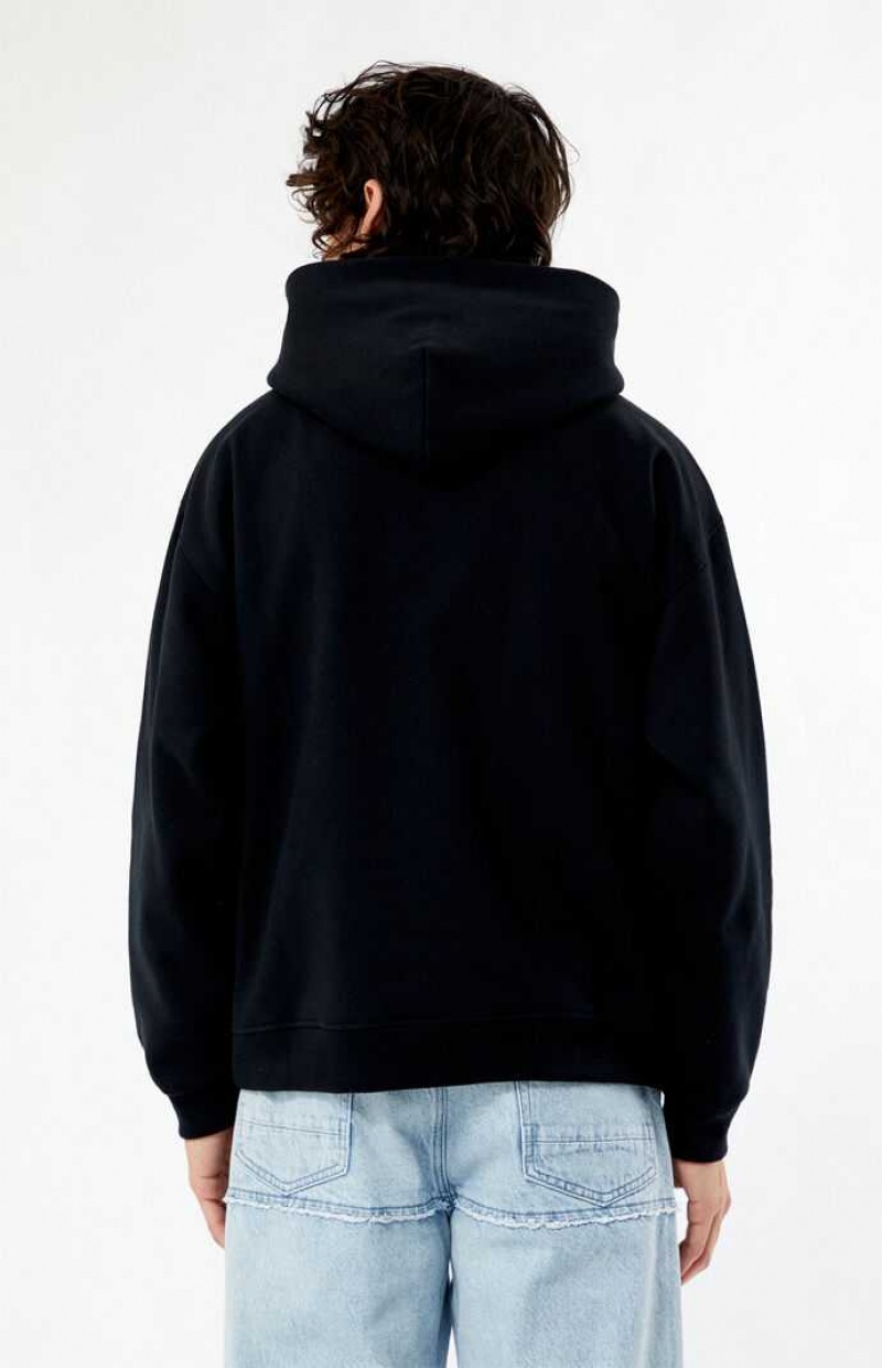 Sweat a Capuche PacSun Beware Homme Noir | 238605BIX