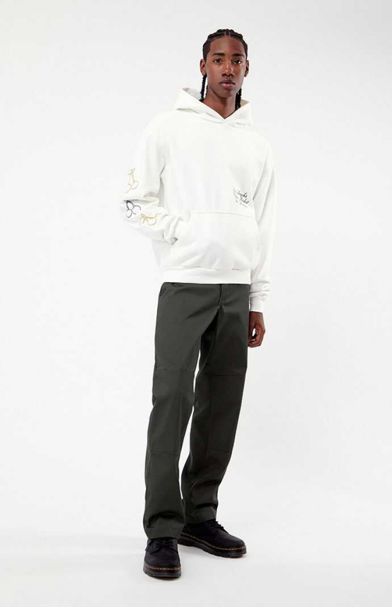 Sweat a Capuche PacSun Quality Goods Homme Blanche | 598724BFH