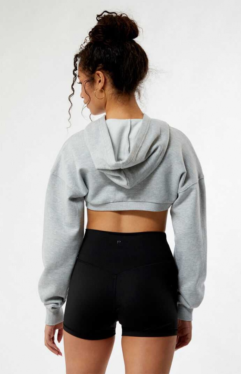 Sweat a Capuche PacSun Shrug Femme Grise | 452386ALT