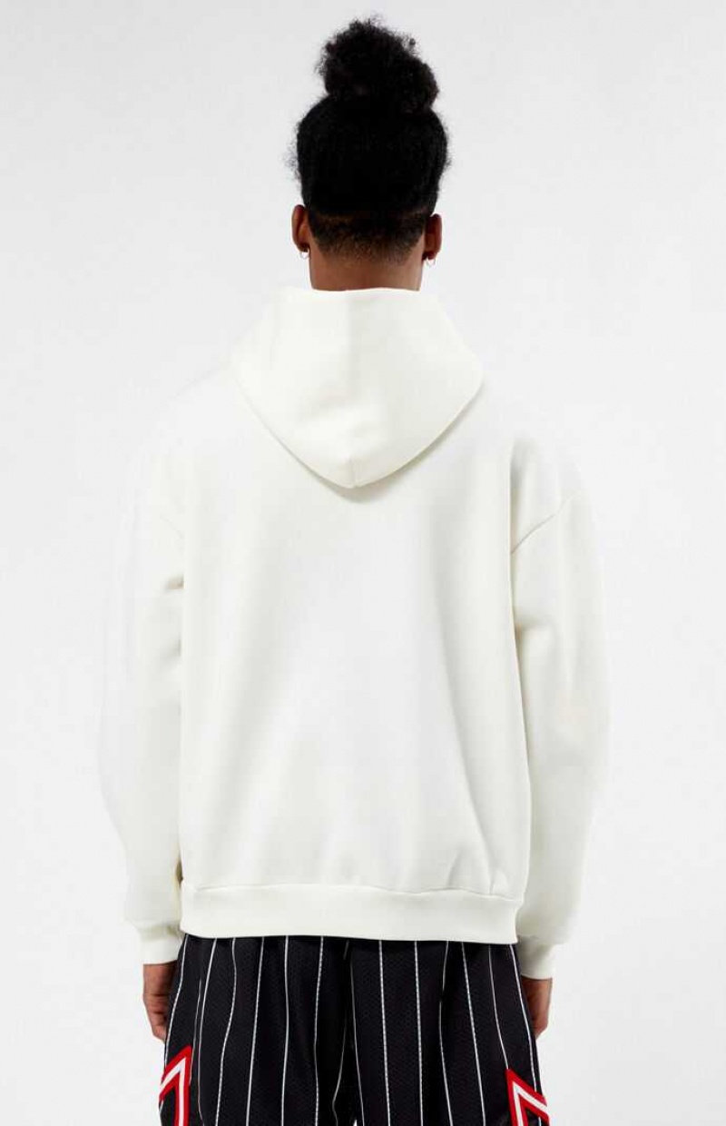 Sweat a Capuche PacSun Solid Homme Blanche | 952716NHM