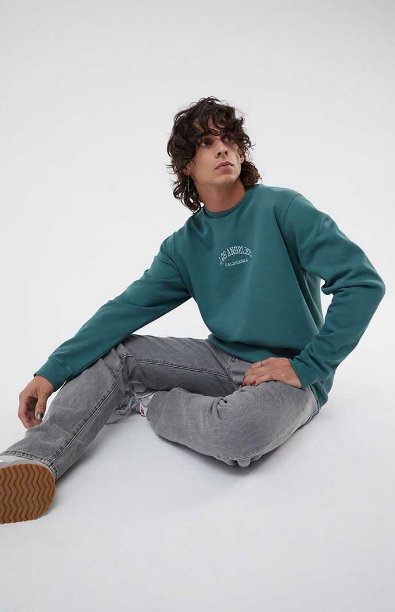 Sweats PacSun LA Embroidery Crew Neck Homme JASPER | 762149NKV