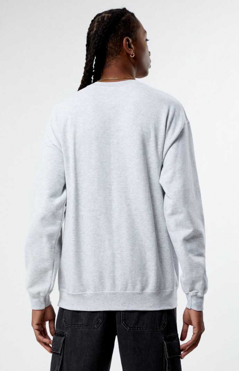 Sweats PacSun Los Angeles College Crew Neck Homme Grise | 016298FIM