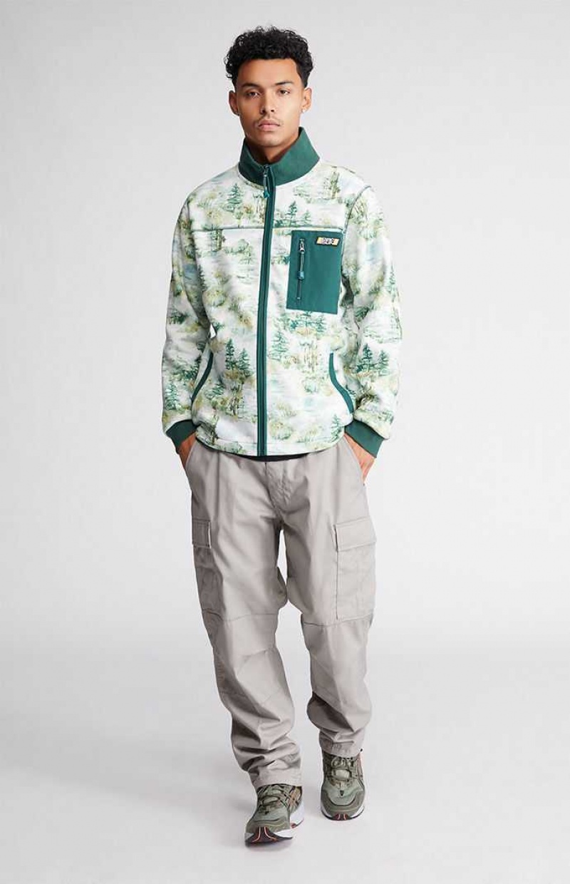 Sweats PacSun Scenic Polar Full Zip Homme Multicolore | 560728VHY