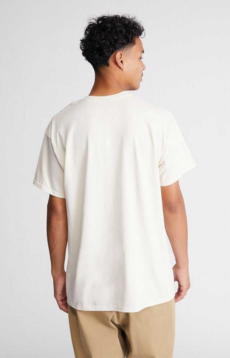 T-shirt PacSun Balance Homme Blanche | 472603FTO