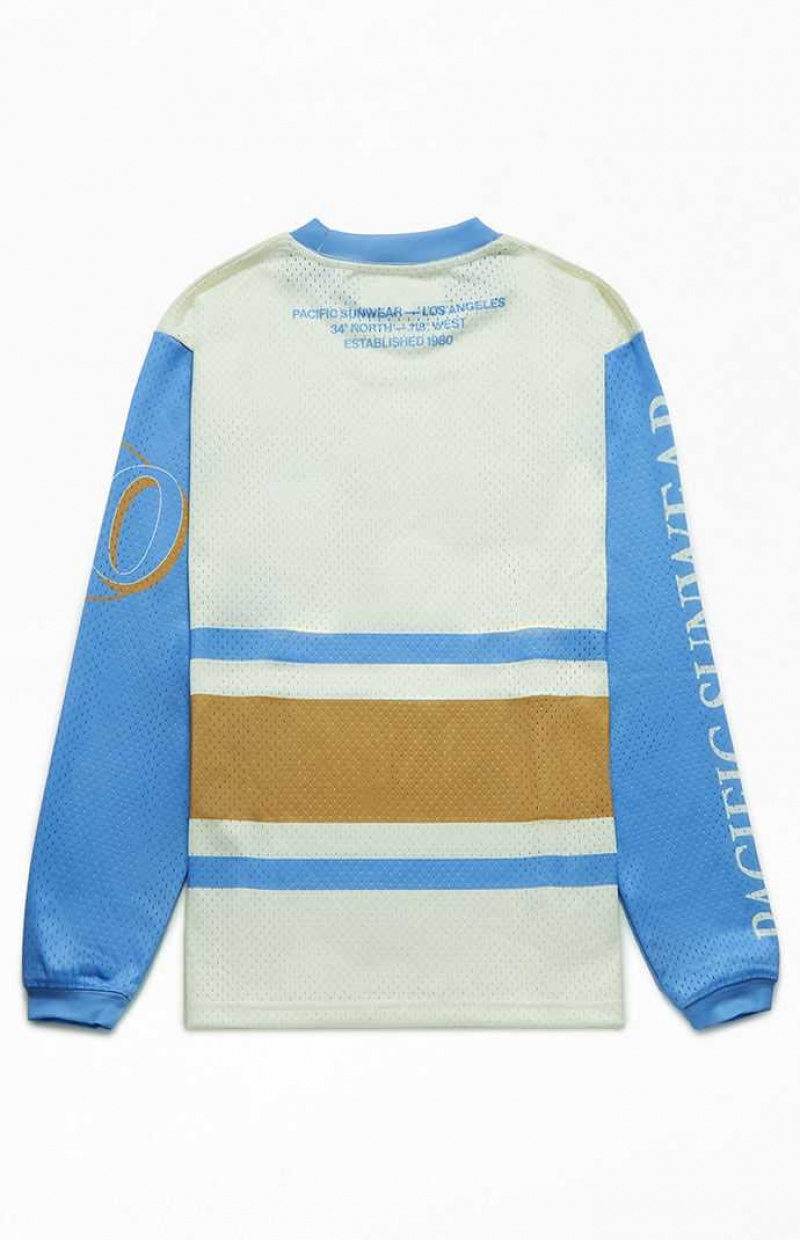 T-shirt PacSun Long Sleeve Racing Jersey Homme | 076192POG