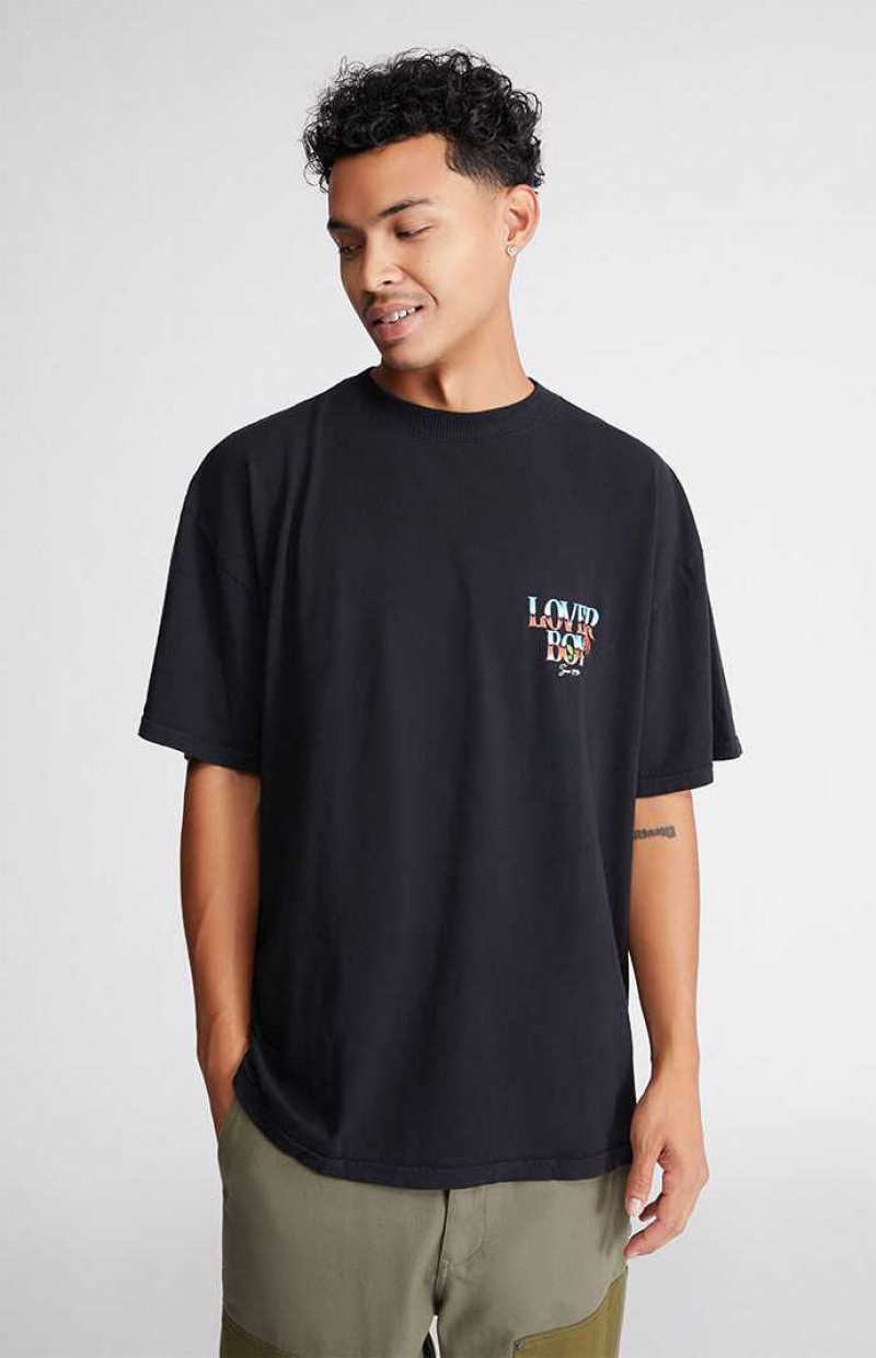 T-shirt PacSun Lover Boy Oversized Homme | 495602FJU