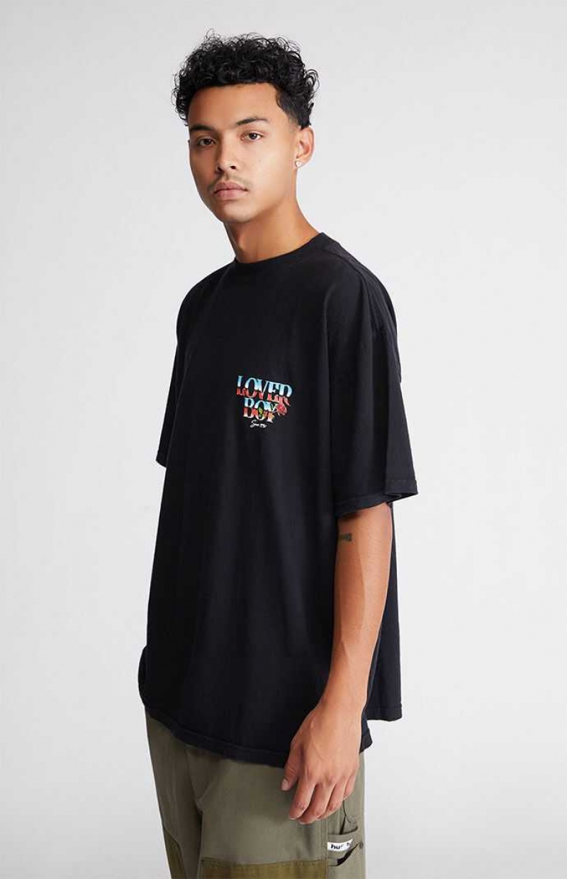 T-shirt PacSun Lover Boy Oversized Homme | 495602FJU