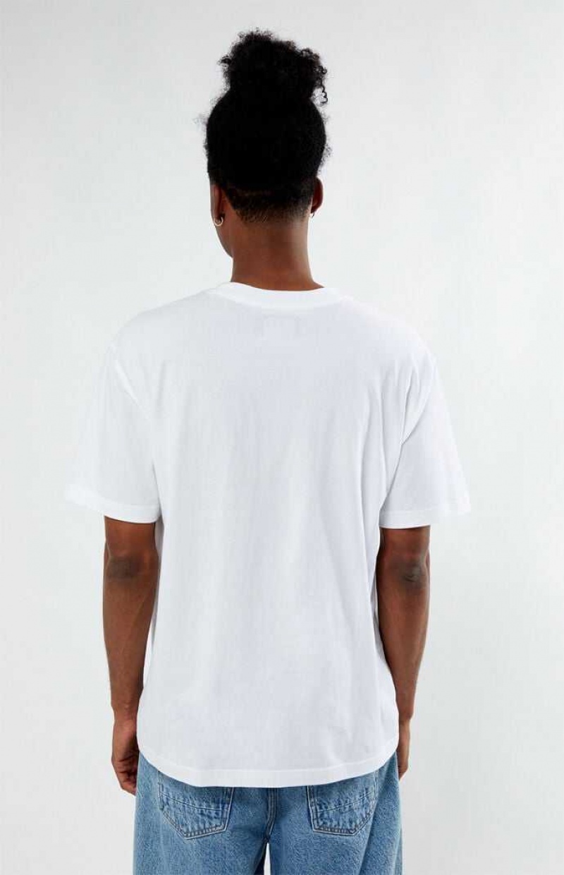 T-shirt PacSun Mills Homme Blanche | 034196INY