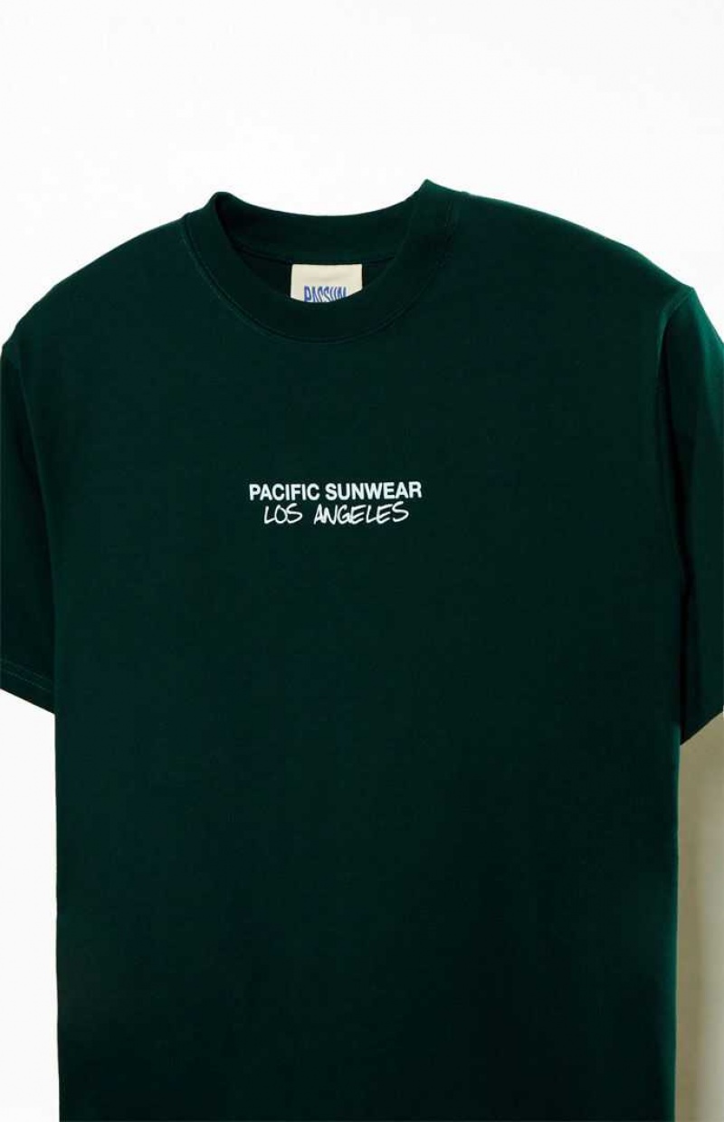 T-shirt PacSun Pacific Sunwear Art Program Homme Noir | 980234JCG