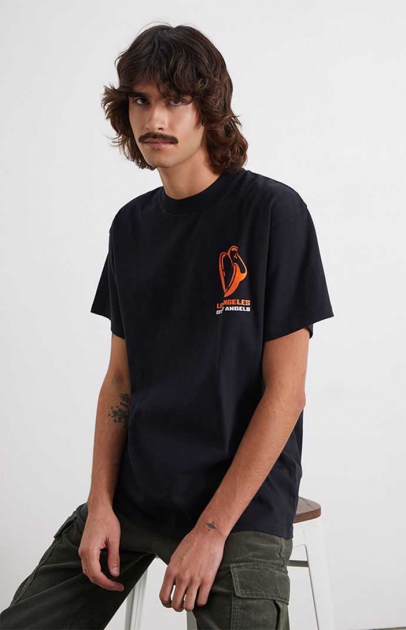 T-shirt PacSun Where Dreams Are Made Oversized Homme Noir | 495371WNS