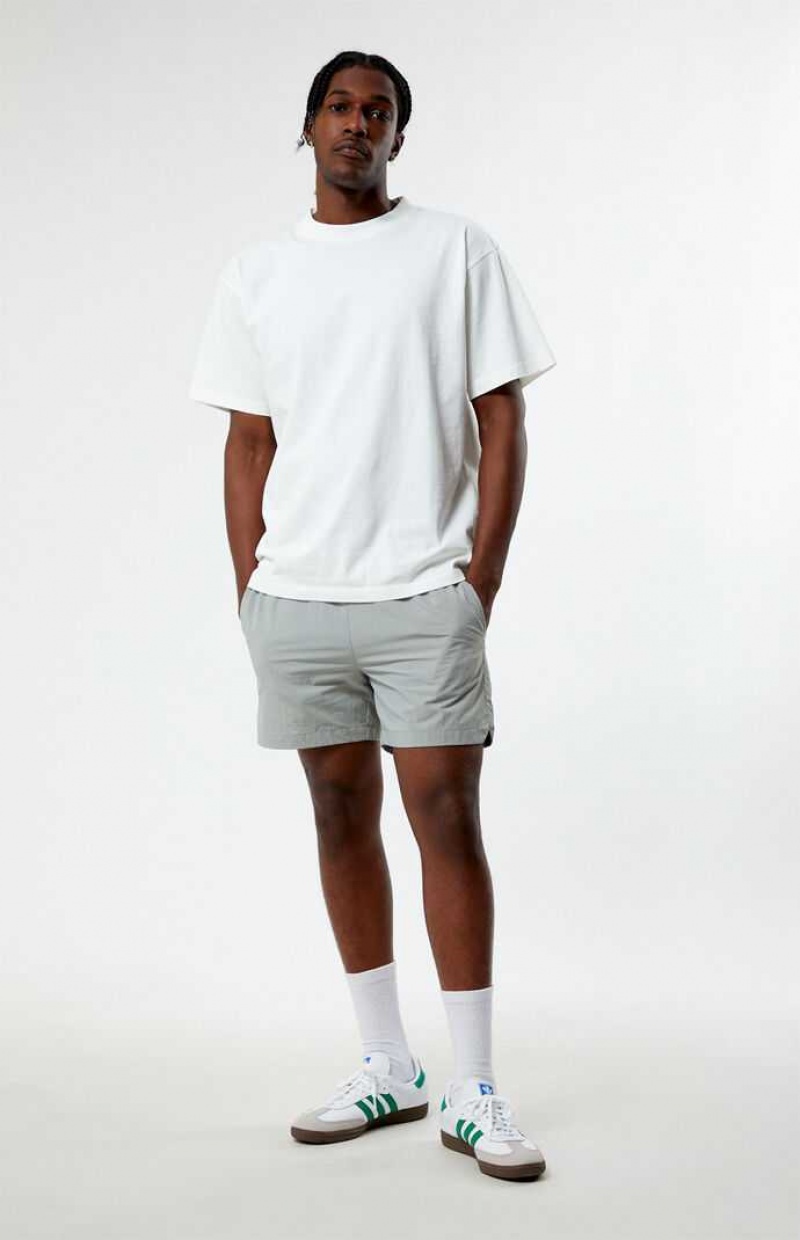 T-shirt PacSun White Premium Homme Blanche | 913786BLK